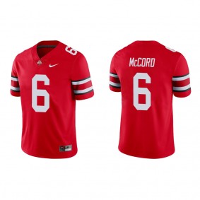 Kyle McCord Ohio State Buckeyes Nike Game College Football Jersey Red