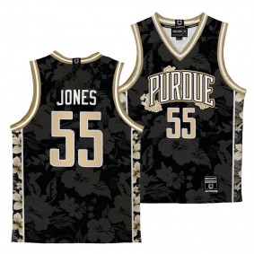 Lance Jones Purdue Boilermakers #55 Black Maui Invitational Basketball Jersey Men Limited
