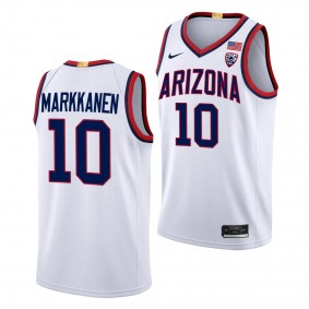 Lauri Markkanen Arizona Wildcats #10 White Limited Basketball Jersey
