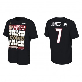 Marvin Jones Jr. Georgia Bulldogs Nike College Football Playoff 2022 National Champions Locker Room T-Shirt Black