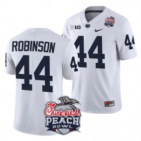 Men's Chop Robinson Penn State Nittany Lions 2024 Peach Bowl White #44 College Football Playoff Jersey