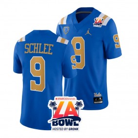 Men's Collin Schlee UCLA Bruins 2023 LA Bowl Blue #9 Football Jersey
