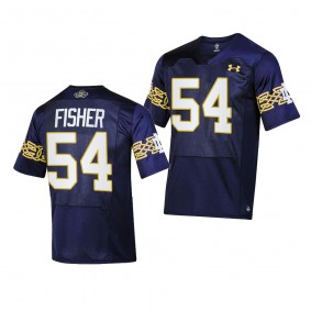 Notre Dame Fighting Irish Blake Fisher 2023 Aer Lingus College Football Classic Replica Jersey Youth Navy