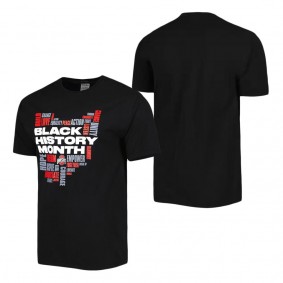 Ohio State Buckeyes ComfortWash Black History Month Basketball T-Shirt Black