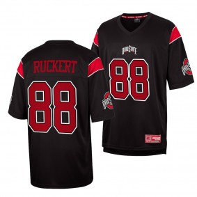 Jeremy Ruckert Ohio State Buckeyes #88 Black Jersey Fashion Men's Replica Uniform