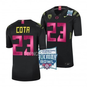 Chase Cota 2022 Holiday Bowl Black Alternate Limited Jersey