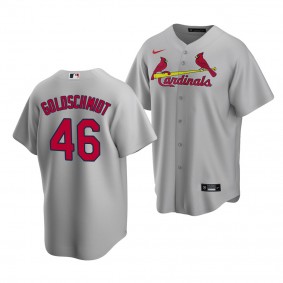 St. Louis Cardinals Paul Goldschmidt 2022 Replica Gray #46 Jersey Road