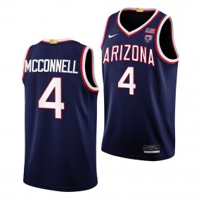 Arizona Wildcats T.J. McConnell Limited Basketball uniform Navy #4 Jersey