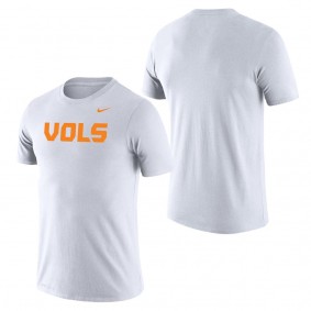 Tennessee Volunteers Logo Team Legend Performance T-Shirt White