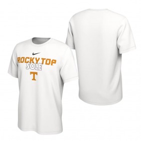 Tennessee Volunteers On Court Bench T-Shirt White