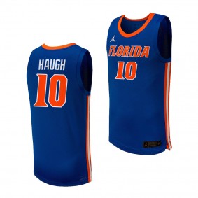 Florida Gators Thomas Haugh College Basketball Replica uniform Royal #10 Jersey