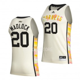 TJ Madlock #20 Alabama State Hornets BHE basketball Honoring Black Excellence Jersey White