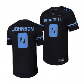 UCF Knights #0 Jason Johnson Mission VI Untouchable Alternate Black Game Football Jersey Men's