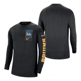 UCLA Bruins Nike Seasonal Max90 2-Hit Long Sleeve T-Shirt Black