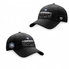 UConn Huskies 2023 NCAA Men's Basketball National Champions Adjustable Hat Black