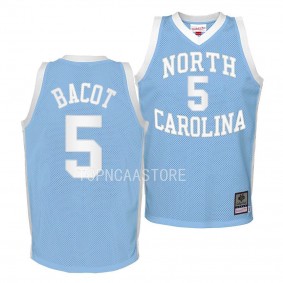 North Carolina Tar Heels Armando Bacot Throwback 2022-23 NCAA Basketball Jersey Youth Blue