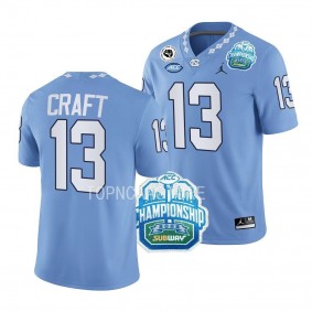 Tylee Craft 2022 ACC Championship Blue College Football Jersey