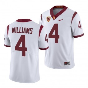 Mario Williams USC Trojans College Football White 2022-23 4 Jersey Men