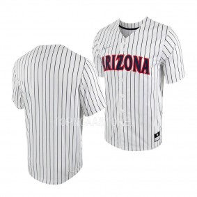 Arizona Wildcats College Baseball White Full-Button Jersey Men