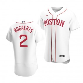 Xander Bogaerts Boston Red Sox #2 White Authentic Alternate Jersey