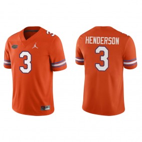 Xzavier Henderson Florida Gators Jordan Brand Game College Football Jersey Orange