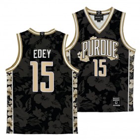 Zach Edey Purdue Boilermakers #15 Black Maui Invitational Basketball Jersey Men Limited